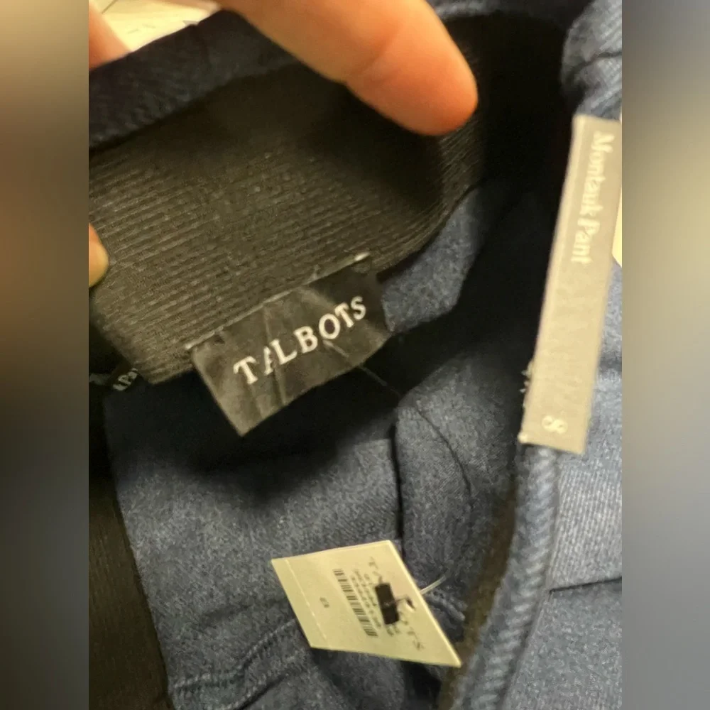 Talbots Montauk pant, denim Heather, misses 8, nwt - Picture 14 of 16